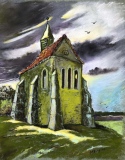 Chapelle de Vauguillain (2) - Aquarelles et Pastels