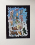 Hiver (Quatre saisons) - Aquarelles et Pastels