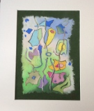 Printemps (Quatre saisons) - Aquarelles et Pastels