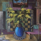 Mimosas à l'échiquier - Fleurs