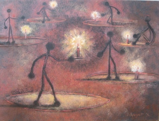 Ronde nocturne - Divers/peinture